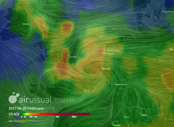 AirVisual Earth: Air Quality Measuring Tools