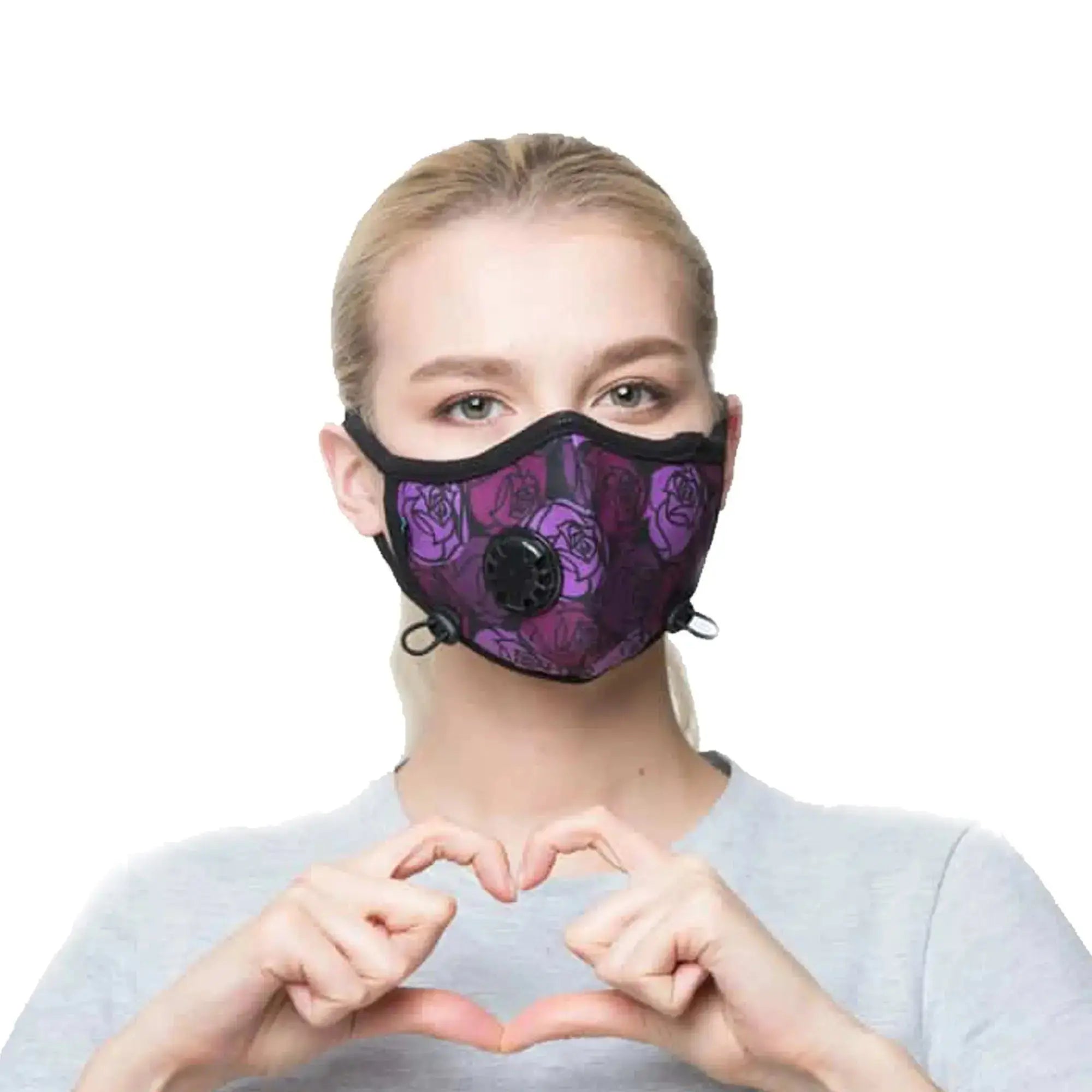 Pro Face Mask - 65 Roses | British Military Grade | 99%+ Filtration ...