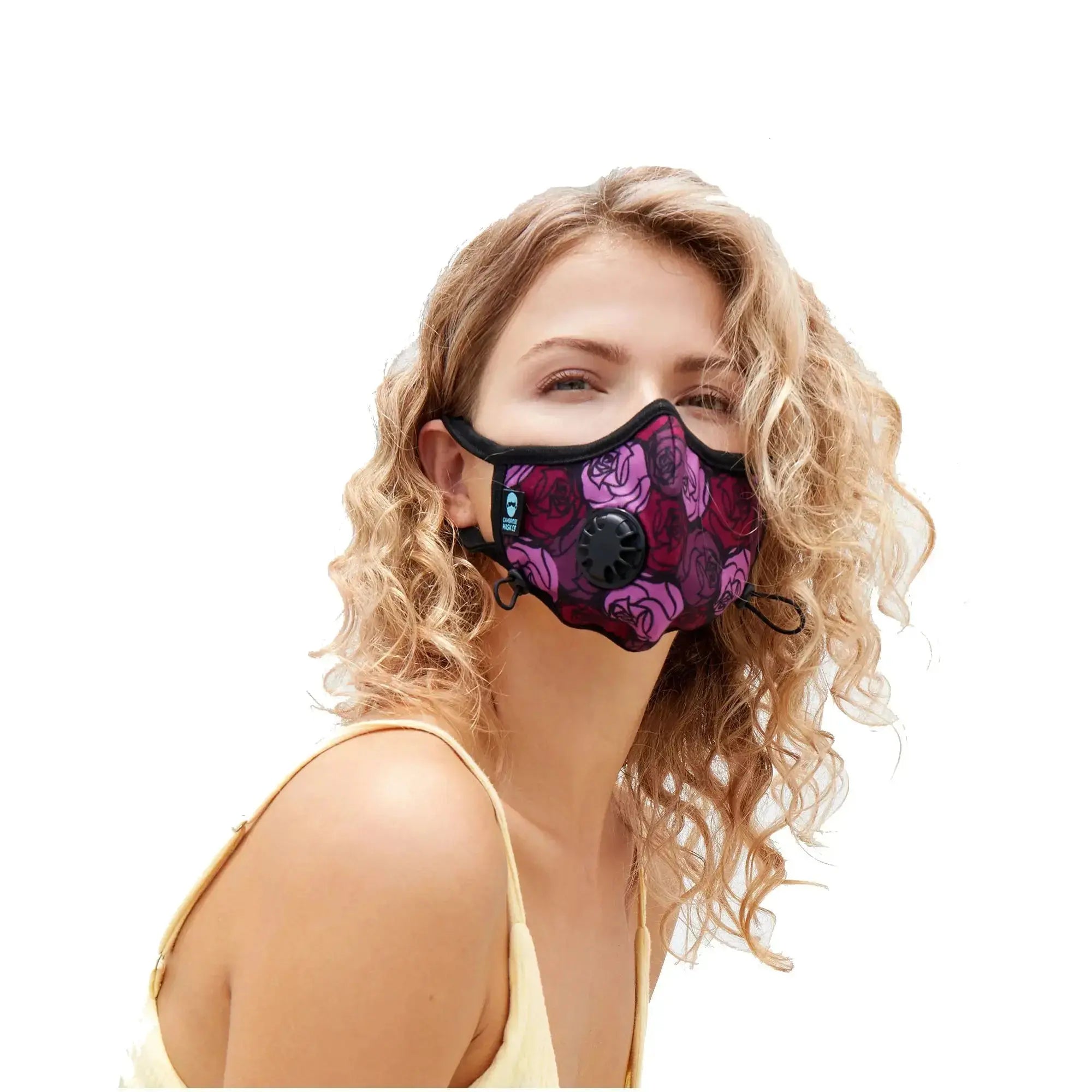 Pro Face Mask - 65 Roses | British Military Grade | 99%+ Filtration ...