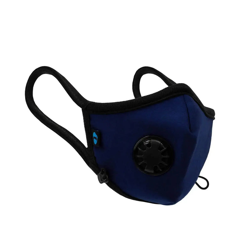 Basic Mask - Navy | Reusable | 90 hours | 95%+ Filtration – Cambridge ...