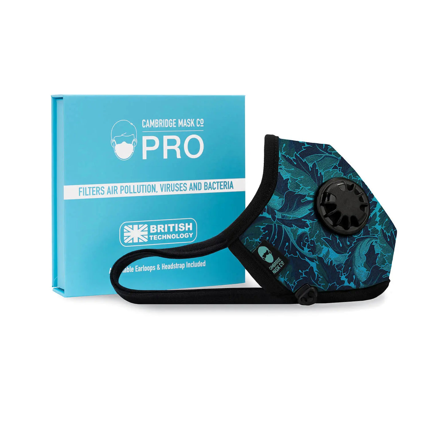 Pro Face Mask - The Botanist | British Military Grade | 99%+