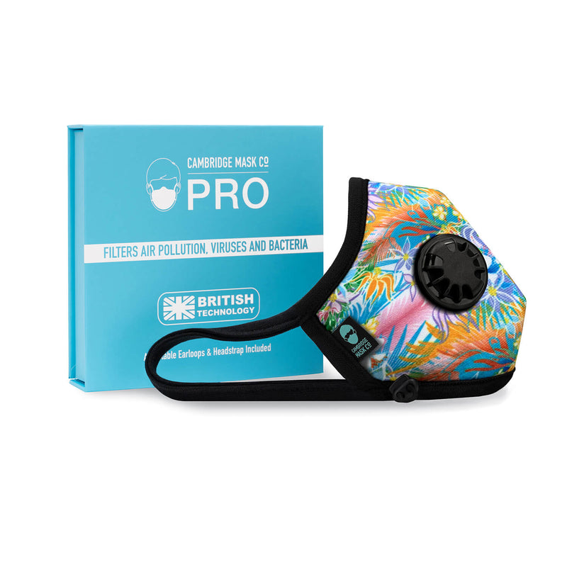 Image of The Darwin Pro Mask with the Packaging Box 